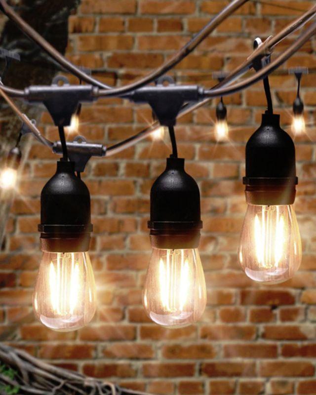 Лампочки ретро гирлянды не нагреваются!