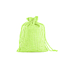 Мешочек из мешковины 9х12 см салатовый