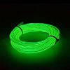 Шнур неоновый светящийся 3 м, зеленый
