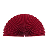 Веер-гармошка 160г/м 30 см, бордовый