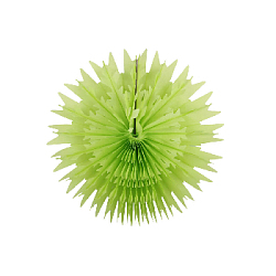 Фант обьемный 20 см светло-зеленый