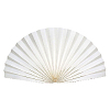 Веер-гармошка 160г/м 60 см, слоновая кость